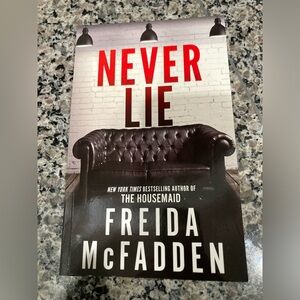 BUY 1 GET 1 FREE 
Never Lie by Freida McFadden